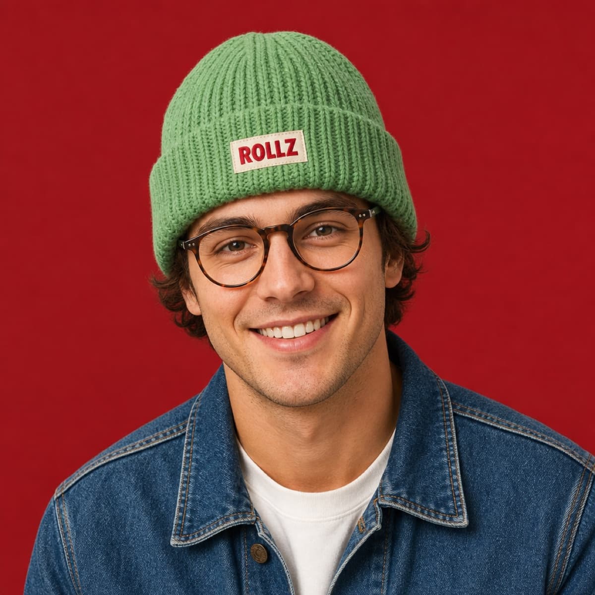 Cozy Beanie worn by a model